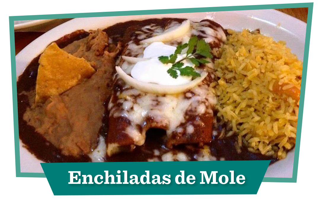 Enchiladas de Mole